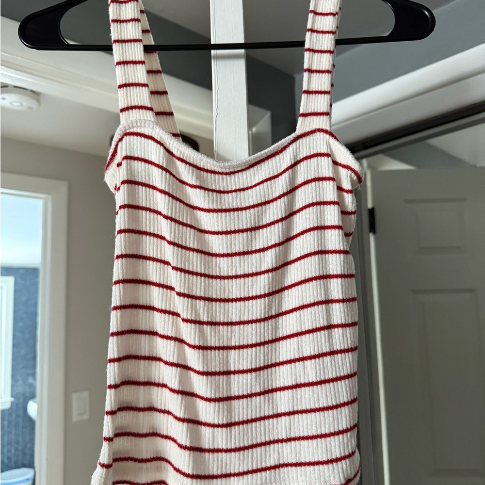 Urban Outfitters Striped Ribbed Tank Top